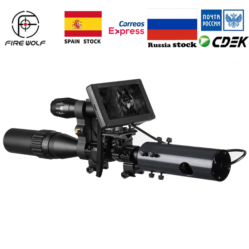Night Vision Rifle Scope Ir 850Nm - Охота дикой природы ловушка Инфракрасные светодиоды