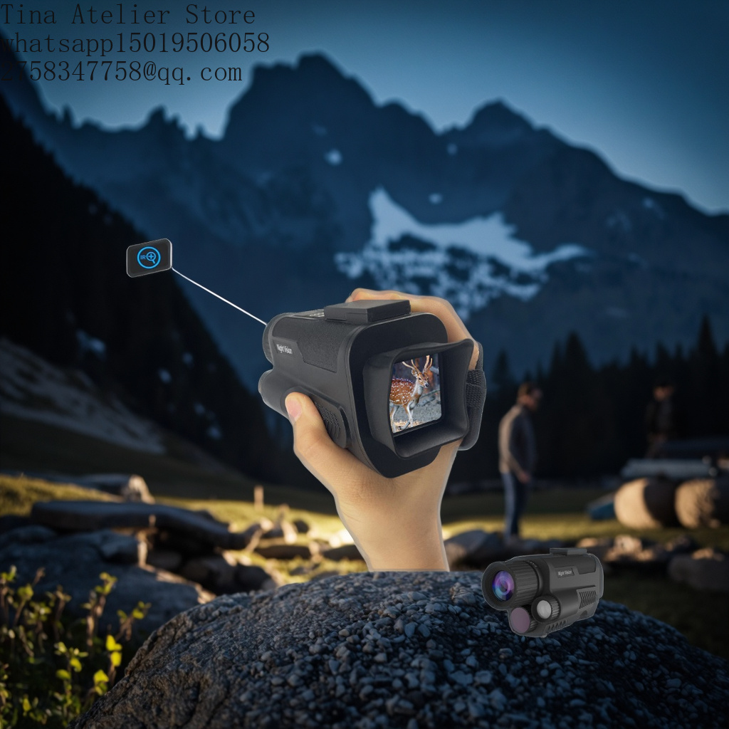 Night Vision Monocular 8X - Тепловизионный монокуляр Z9001 с 40 МП,
