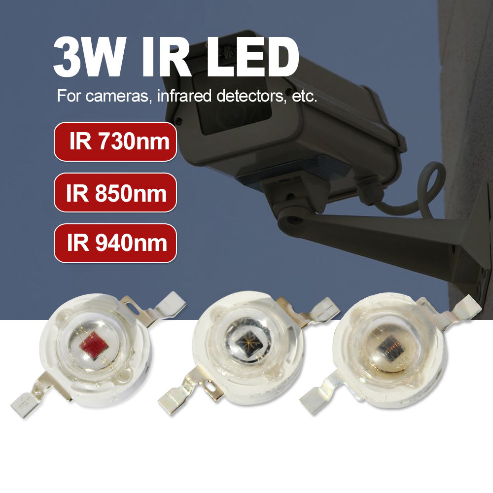 Ir Illuminator 850Nm Flashlight - 10-100 шт. светодиодный 3 Вт 3