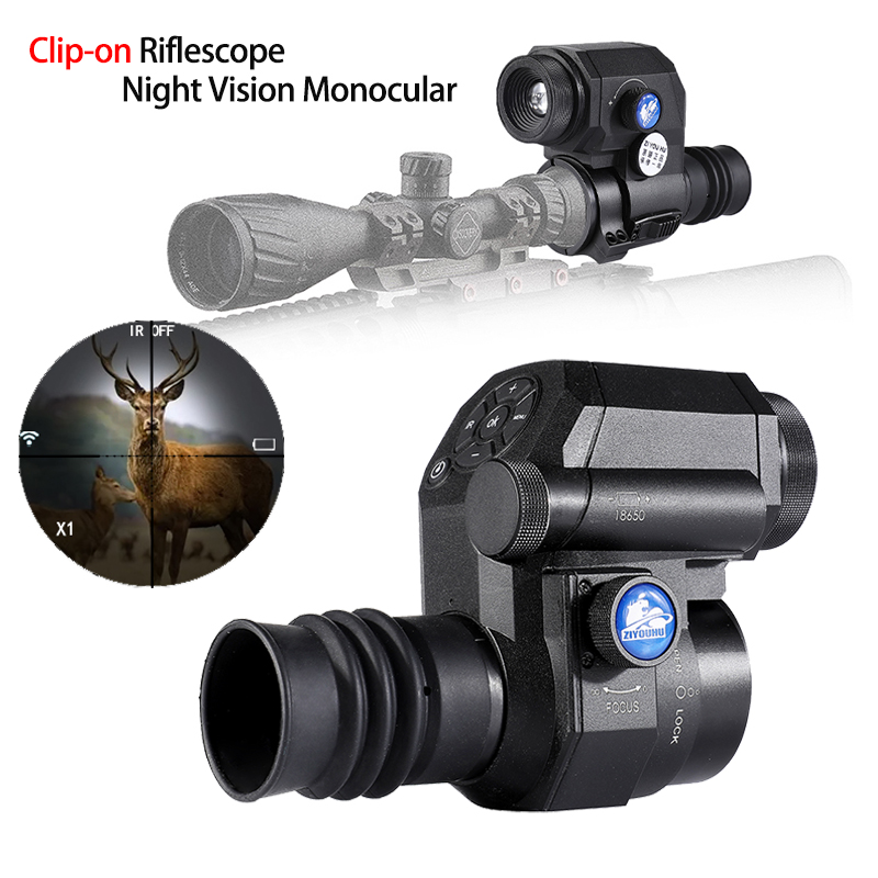 Night Vision Rifle Scope Ir 850Nm - Прицел с клипсой, инфракрасный монокуляр ночного