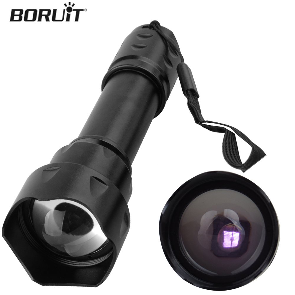 Ir Illuminator 850Nm Flashlight - Фонарик BORUiT T20, высокомощный фонарик, инфракрасный,