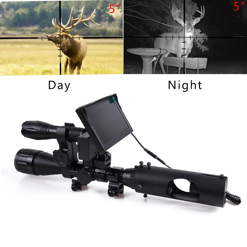 Night Vision Rifle Scope Ir 850Nm - Охотничий прицел ночного видения, тактические оптические