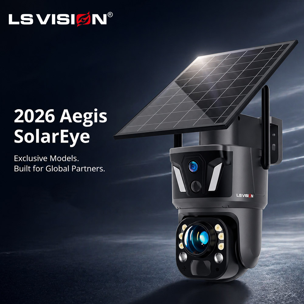 Night Vision Camera Wifi 4G - LS VISION 50X 6MP Беспроводная солнечная