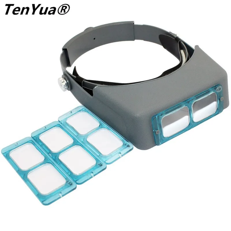 Night Vision Goggles Head Mounted - TenYua 1,5x 2x 2,5x 3,5x лупа