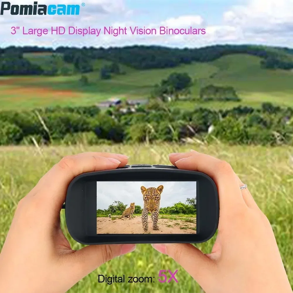 Digital Night Vision Binoculars 4K - 4K бинокль ночного видения 3-дюймовый бинокль
