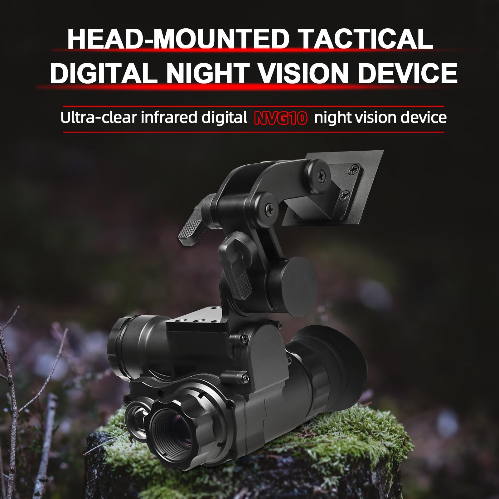 Night Vision Monocular 1080P - Тактические цифровые инфракрасные очки ночного видения