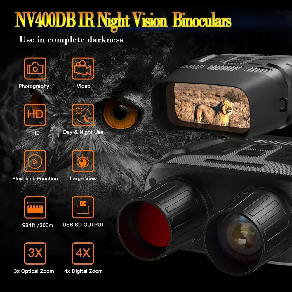 Night Vision Scope 4X Digital - 4X HD цифровой бинокль ночного видения
