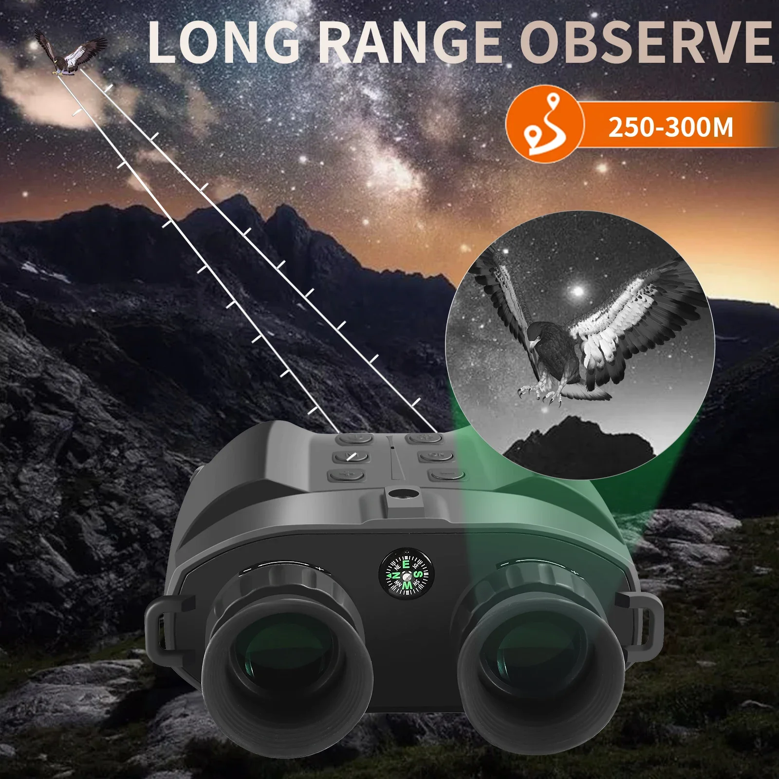 Night Vision Goggles Head Mounted - PVS-32 Инфракрасный ночной бинокль NVG с