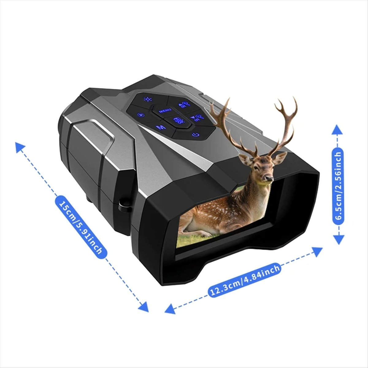 4K UHD цифровой бинокулярный т – обзор и цена Digital Night Vision Binoculars 4K