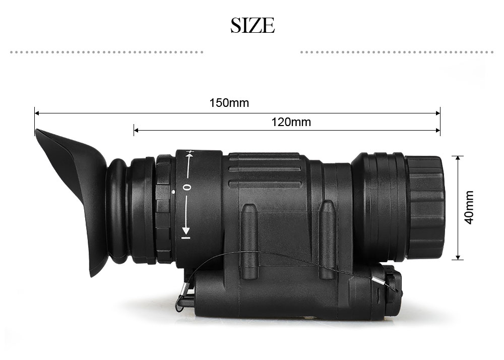 Цифровой прицел ночного видени – обзор и цена Night Vision Scope 4X Digital