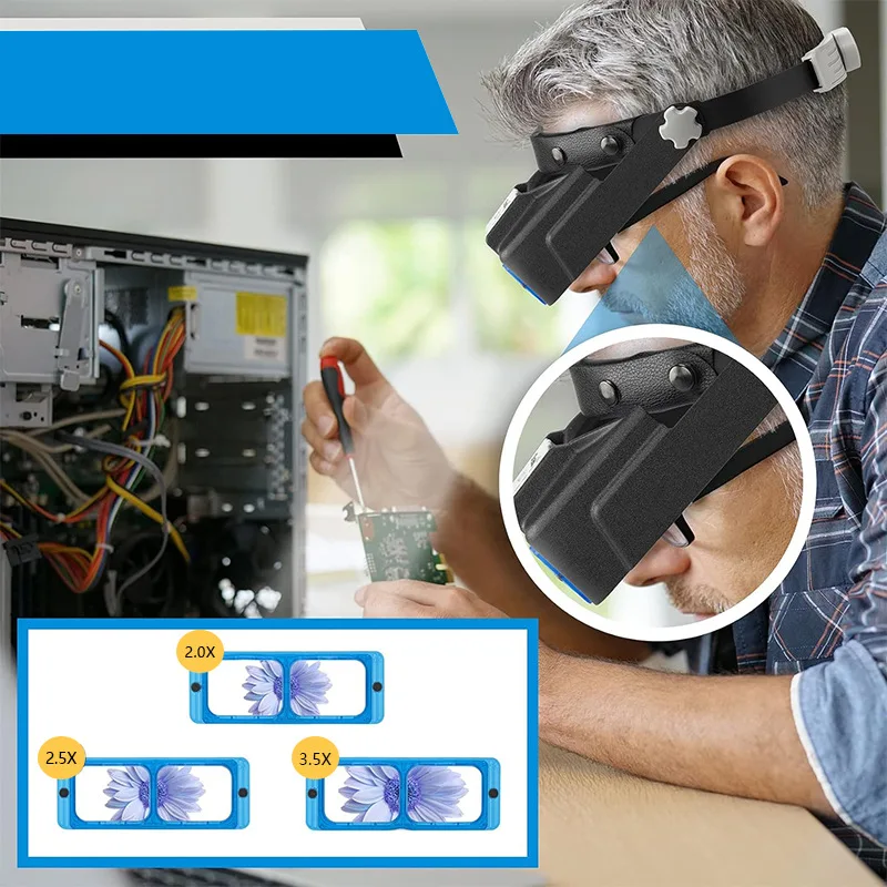 Увеличительные очки с USB-заря – обзор и цена Night Vision Goggles Head Mounted