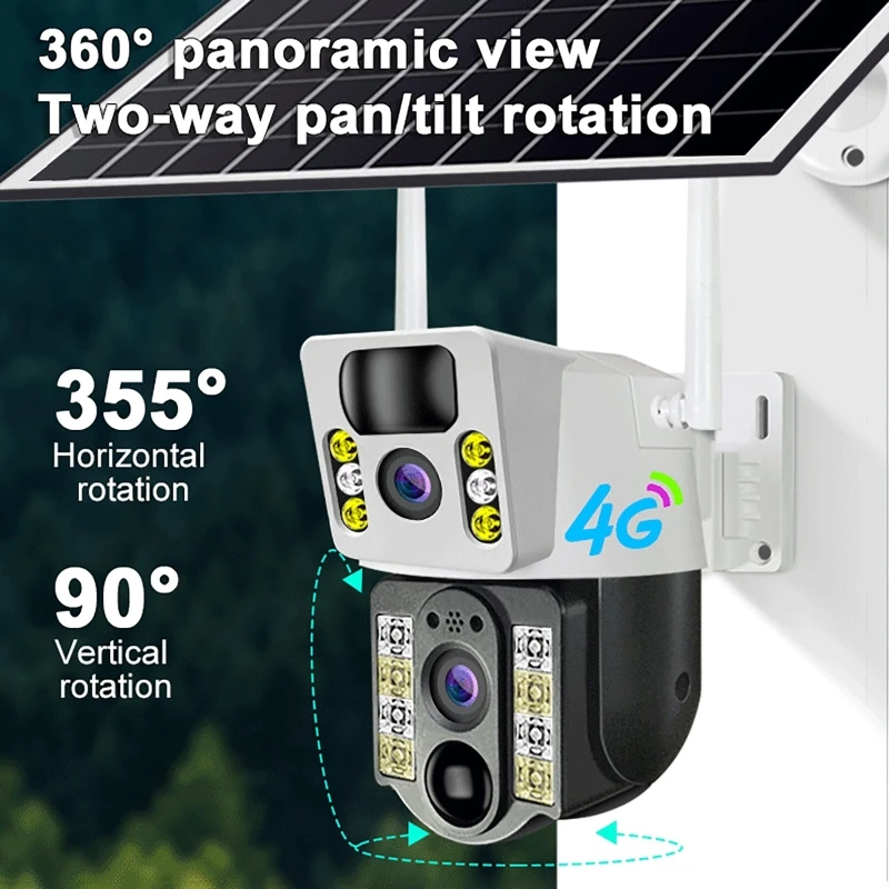 Уличная Wi-Fi камера 8PM Solar – обзор и цена Night Vision Camera Wifi 4G