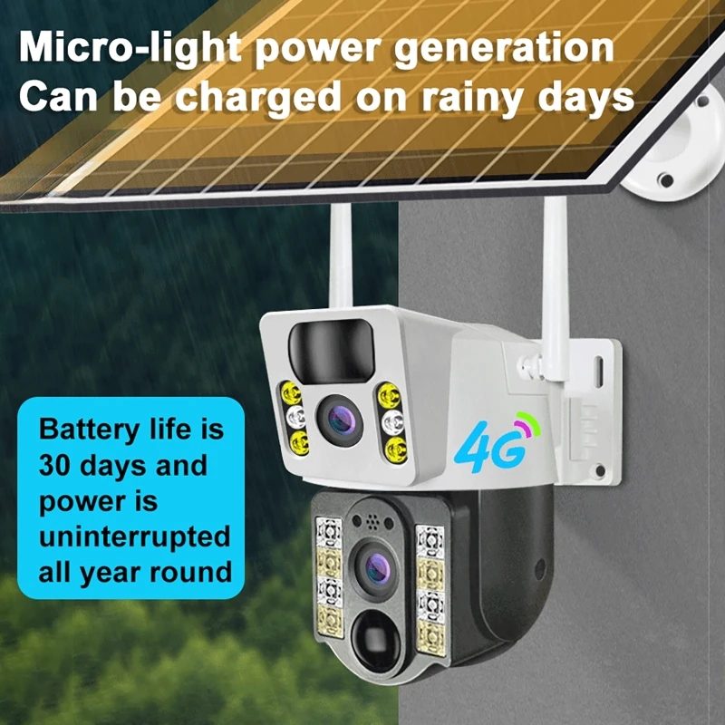 Уличная Wi-Fi камера 8PM Solar – обзор и цена Night Vision Camera Wifi 4G