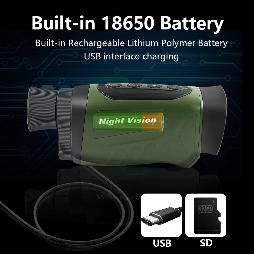 Цифровой Монокуляр ночного вид – обзор и цена Night Vision Monocular 8X
