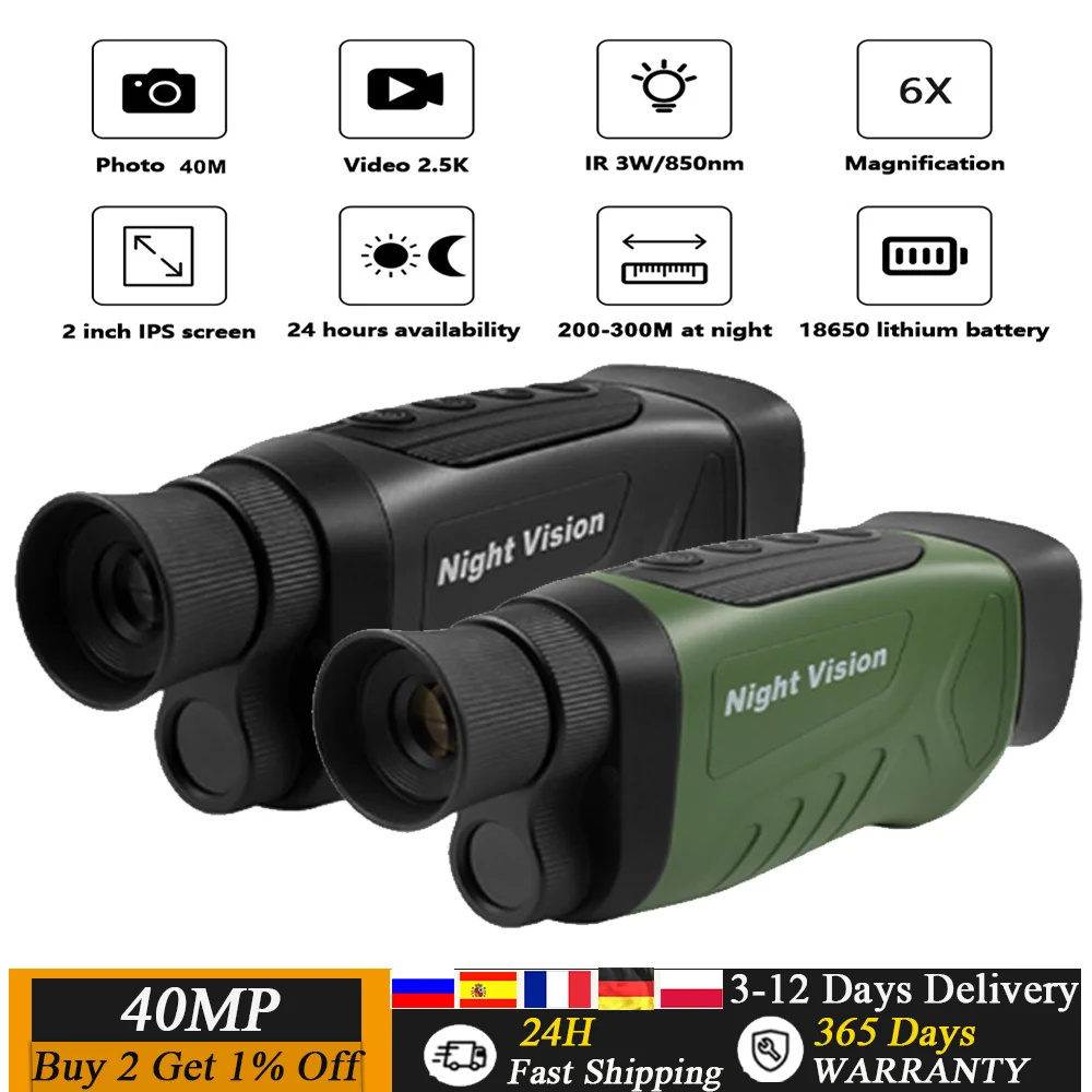 Цифровой Монокуляр ночного вид – обзор и цена Night Vision Monocular 8X