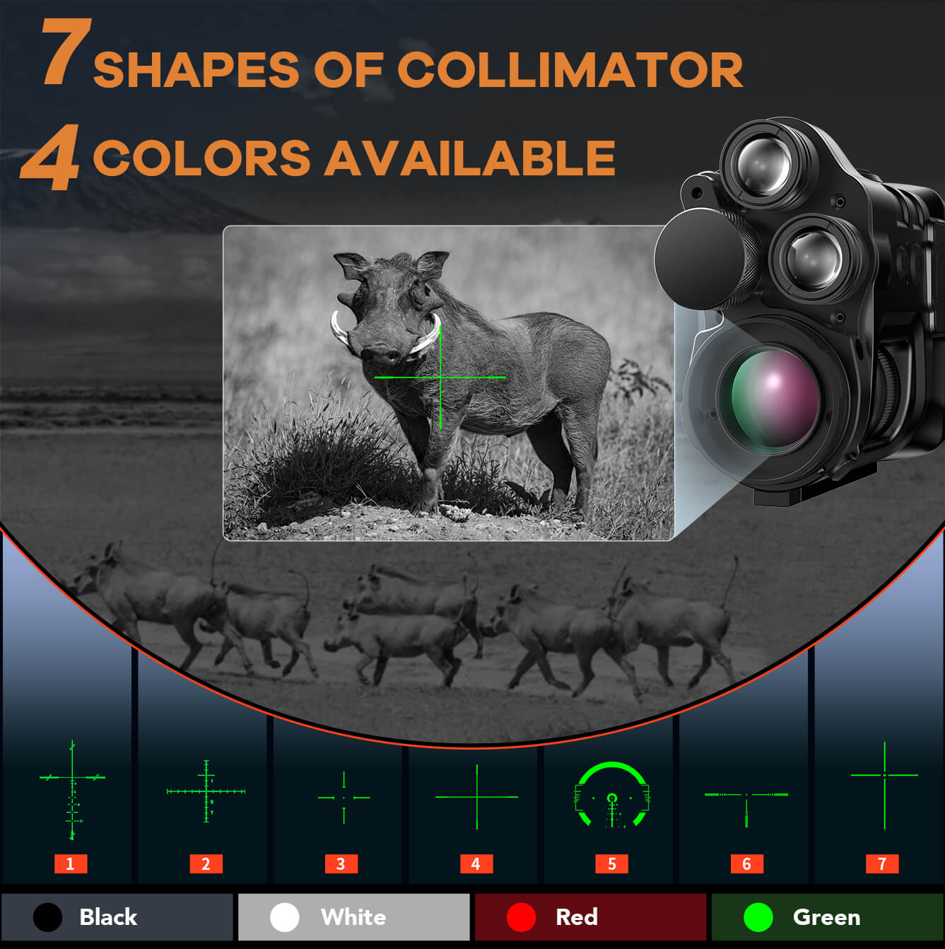 Цифровой прицел ночного видени – обзор и цена Night Vision Rifle Scope Ir 850Nm