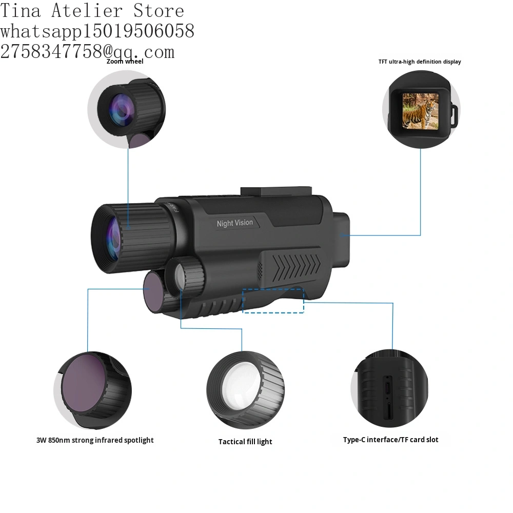 Тепловизионный монокуляр Z9001 – обзор и цена Night Vision Monocular 8X