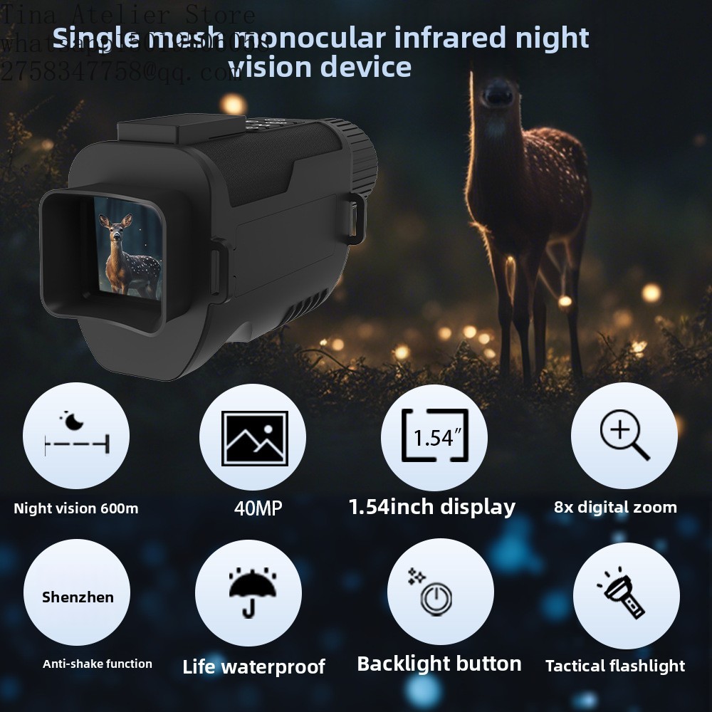 Тепловизионный монокуляр Z9001 – обзор и цена Night Vision Monocular 8X