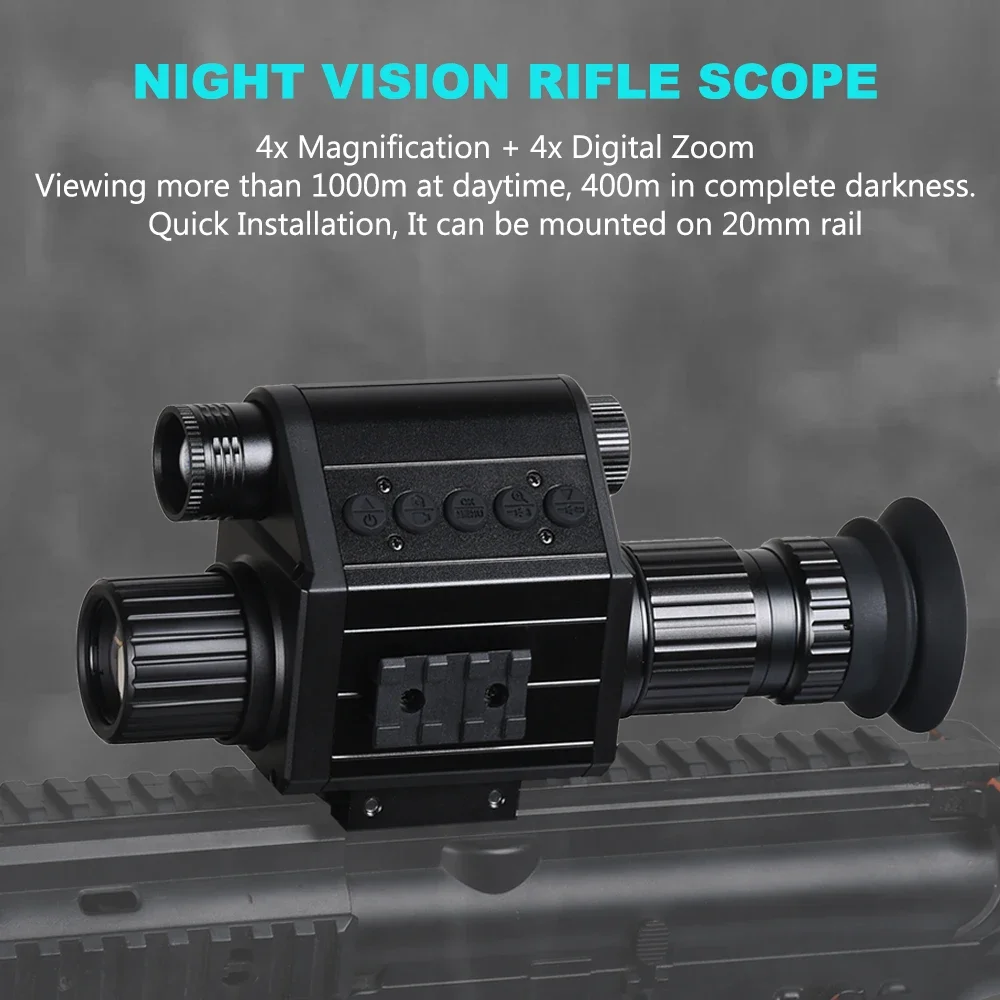Оптический прицел ночного виде – обзор и цена Night Vision Rifle Scope Ir 850Nm