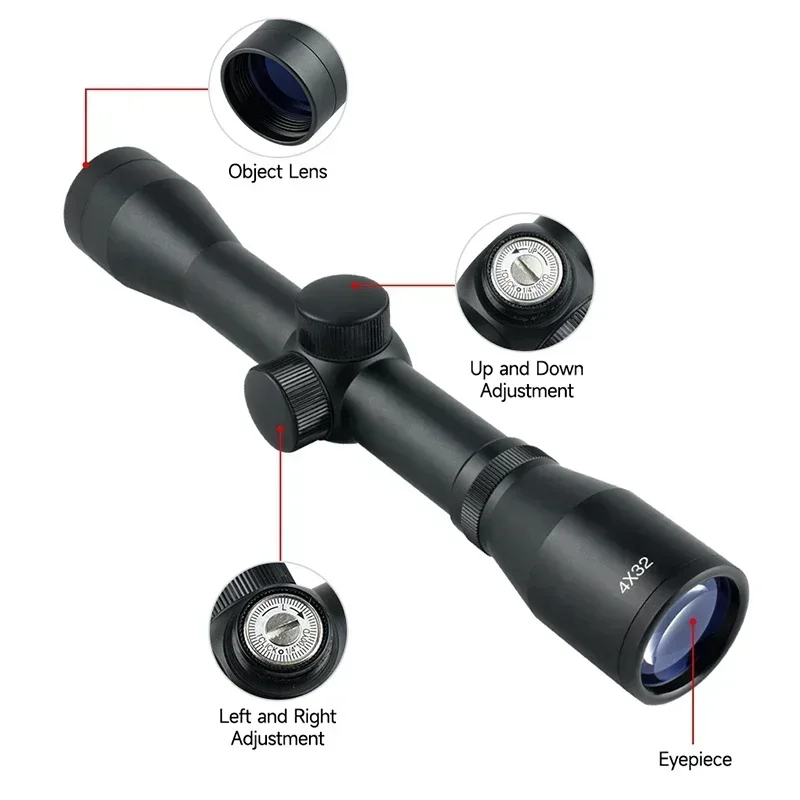Тактический прицел 4x32 1.5-5x – обзор и цена Night Vision Scope For Crossbow