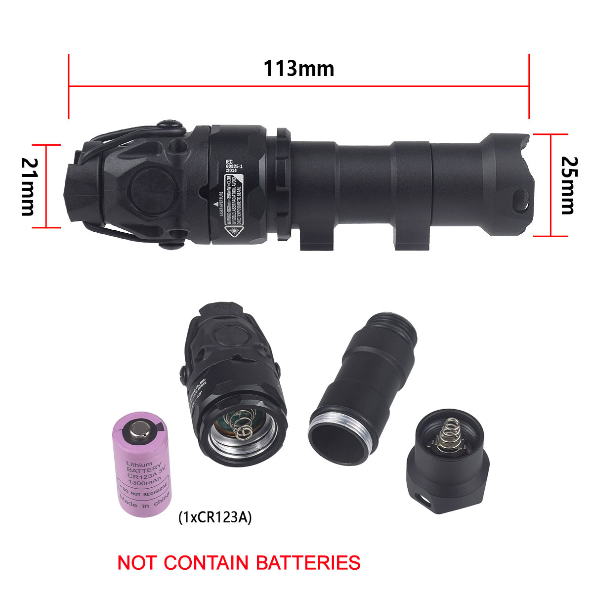 Тактический регулируемый фонар – обзор и цена Ir Illuminator 850Nm Flashlight