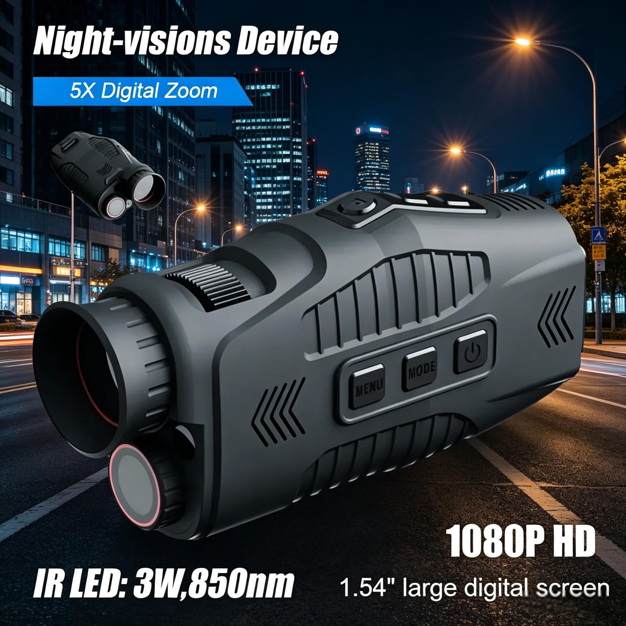 Монокуляр ночного видения R11  – обзор и цена Night Vision Monocular 1080P
