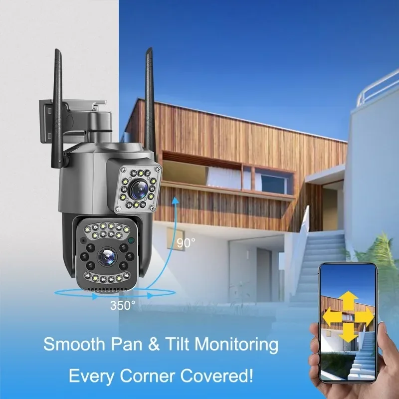 8-мегапиксельная Wi-Fi IP-каме – обзор и цена Night Vision Camera Wifi 4G