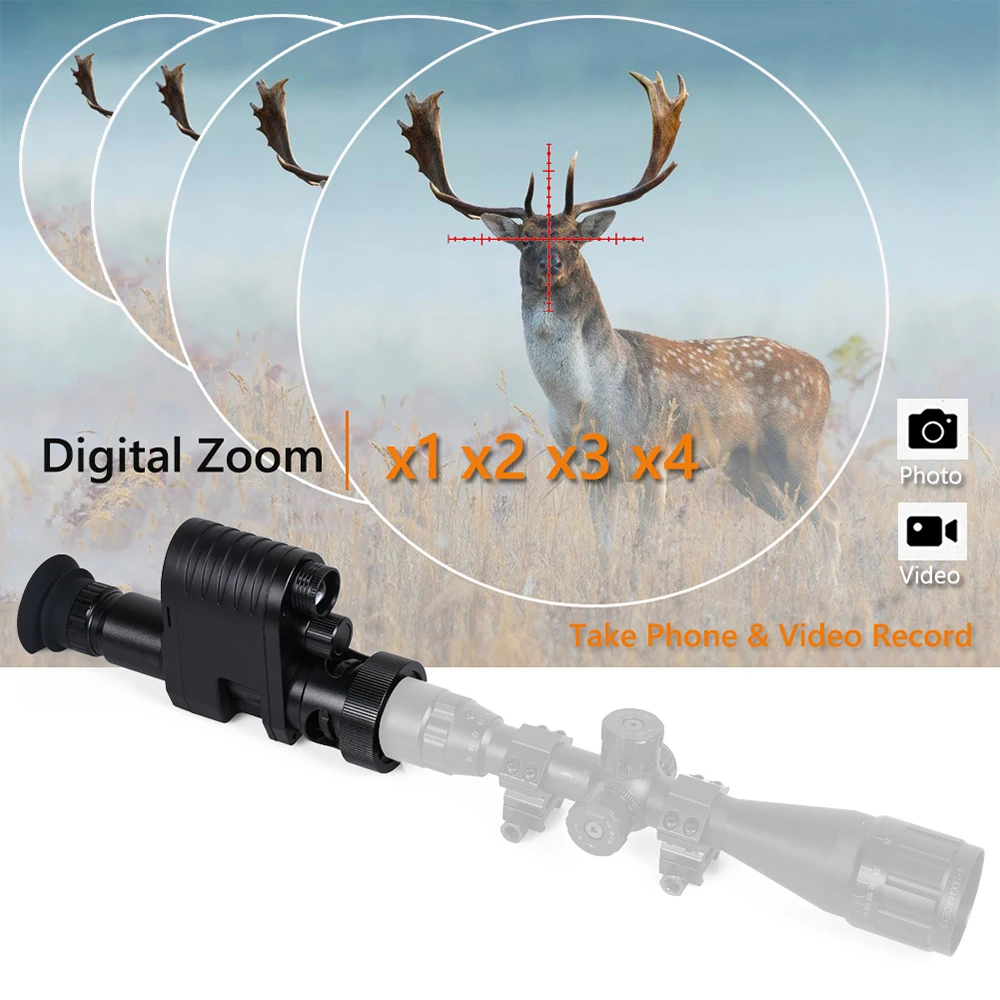 Цифровой Монокуляр с 4-кратным – обзор и цена Night Vision Scope 4X Digital