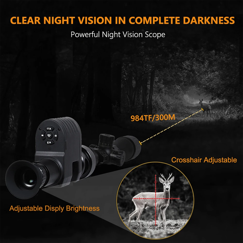 Цифровой Монокуляр с 4-кратным – обзор и цена Night Vision Scope 4X Digital