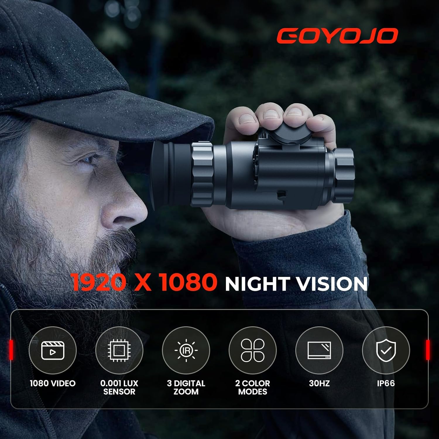 Очки ночного видения GOYOJO NV – обзор и цена Night Vision Scope 4X Digital