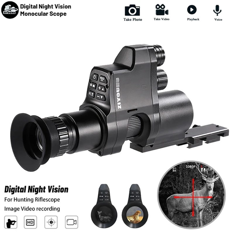 NV4B клипса ночного видения ИК – обзор и цена Night Vision Scope 4X Digital