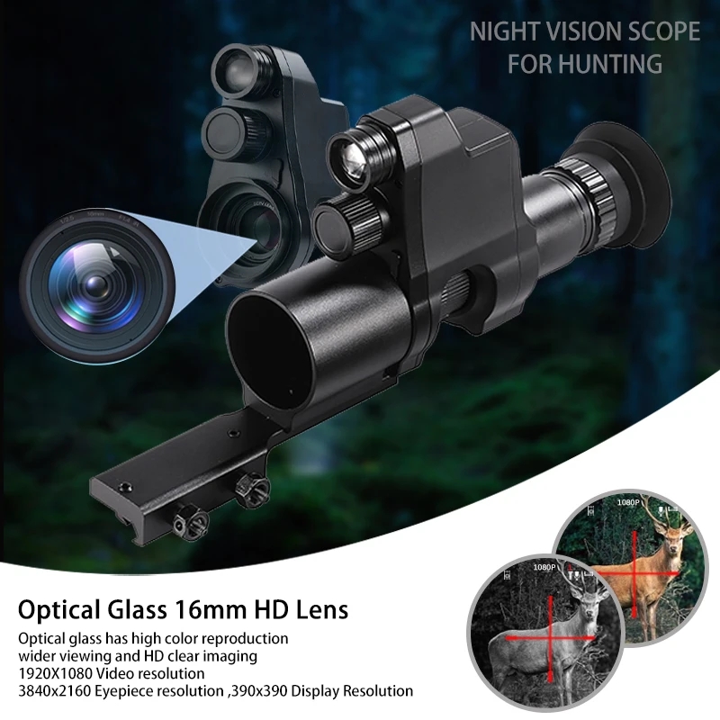 NV4B клипса ночного видения ИК – обзор и цена Night Vision Scope 4X Digital