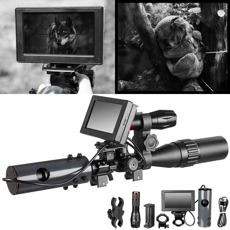 ИК-прицел с ночным видением, 4 – обзор и цена Night Vision Rifle Scope Ir 850Nm