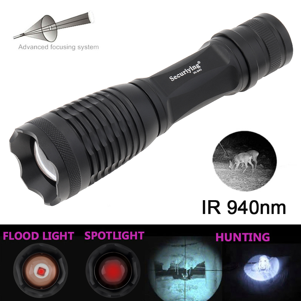 Фонарик SecurityIng нм, нм, с  – обзор и цена Ir Illuminator 850Nm Flashlight