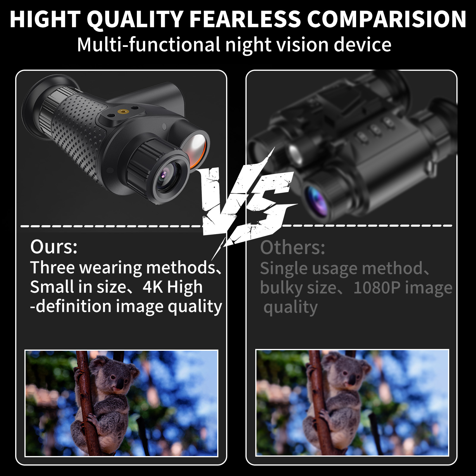 Портативный монокулярный прибо – обзор и цена Night Vision Monocular 8X