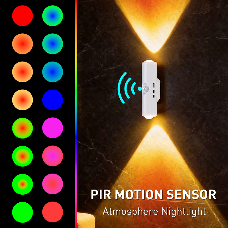 Двухголовочный RGB LED ночник  – обзор и цена Night Vision Goggles Head Mounted