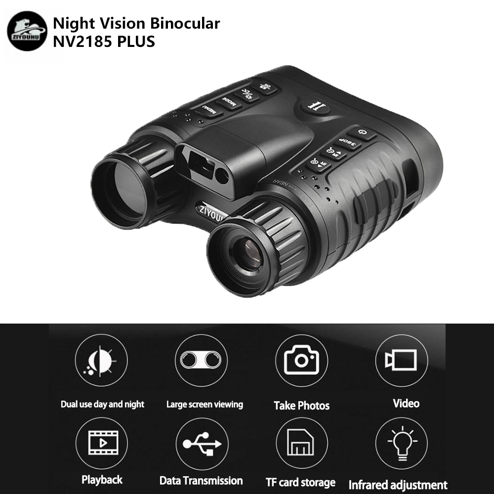 NV2185 Plus 4K налобная видеок – обзор и цена Digital Night Vision Binoculars 4K