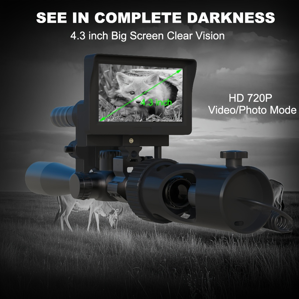 Цифровой прибор ночного видени – обзор и цена Night Vision Rifle Scope Ir 850Nm