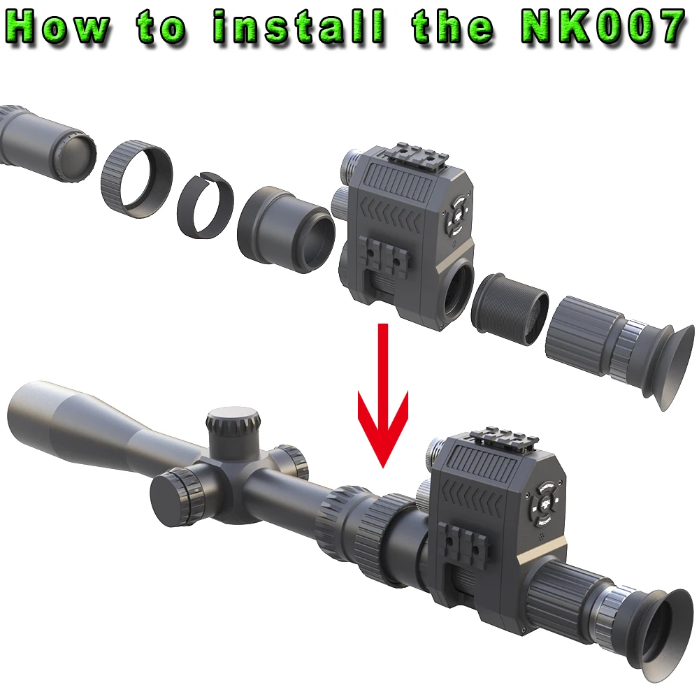 Цифровой монокуляр ночного вид – обзор и цена Night Vision Scope 4X Digital