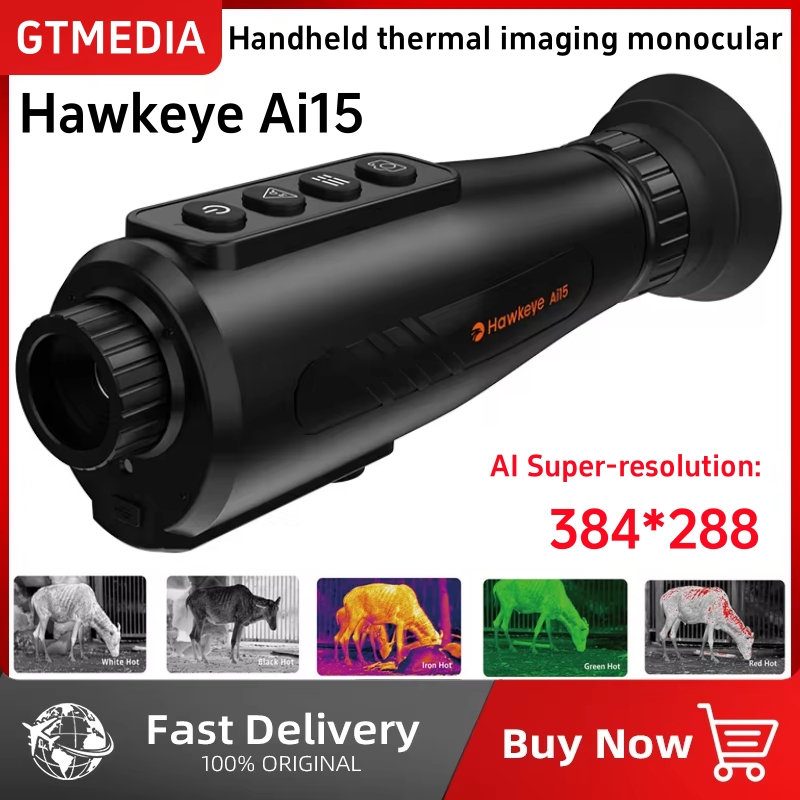 GTMEDIA AI15Тепловизионная мон – обзор и цена Night Vision Monocular 1080P