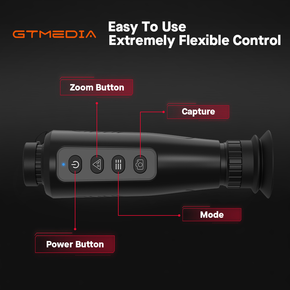 GTMEDIA AI15Тепловизионная мон – обзор и цена Night Vision Monocular 1080P