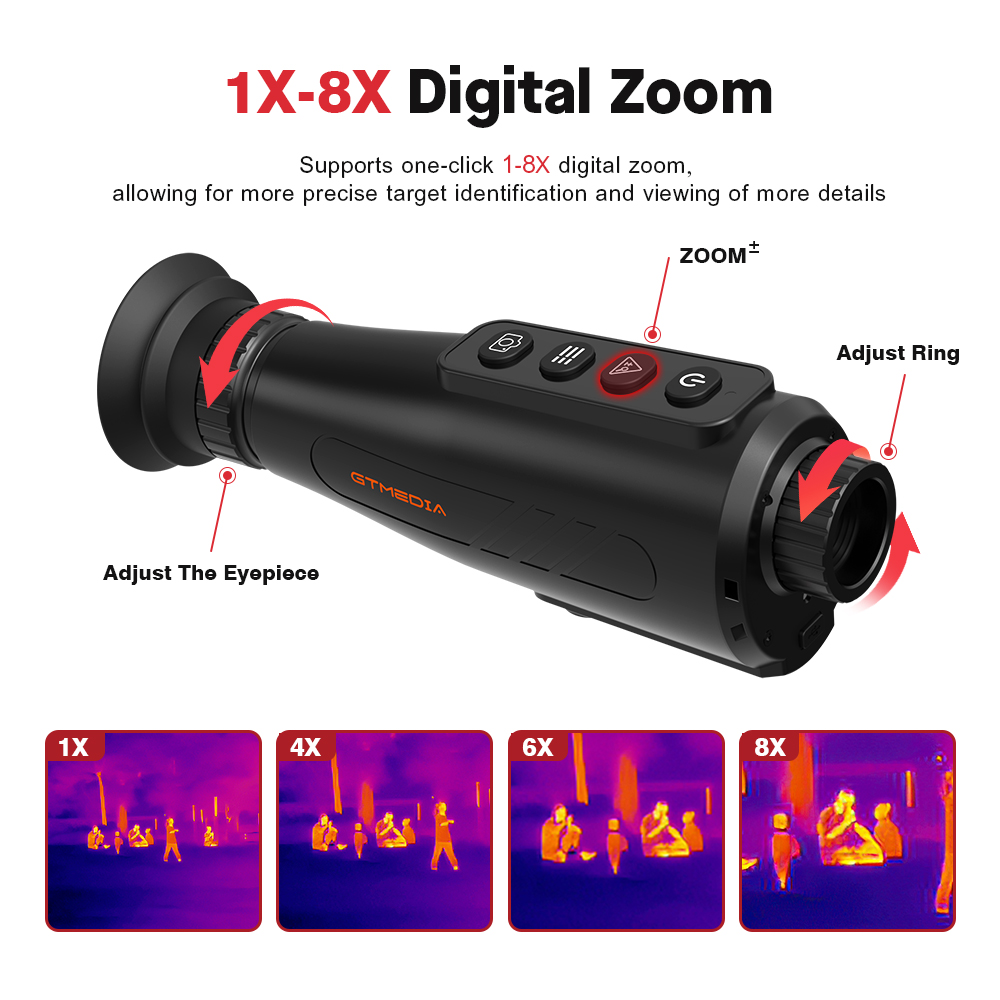 GTMEDIA AI15Тепловизионная мон – обзор и цена Night Vision Monocular 1080P