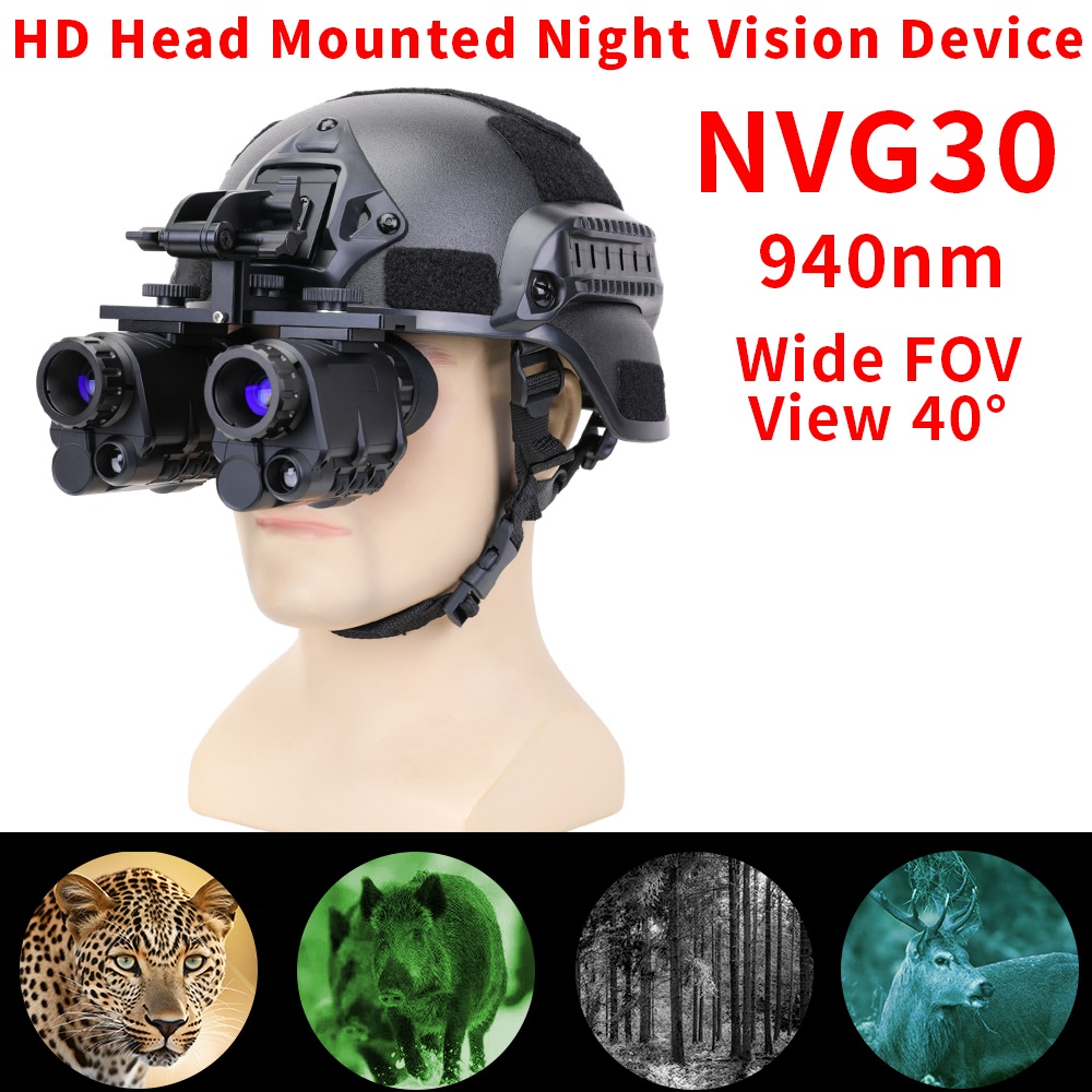 NVG30 Шлем ночного видения Мон – обзор и цена Night Vision Scope 4X Digital