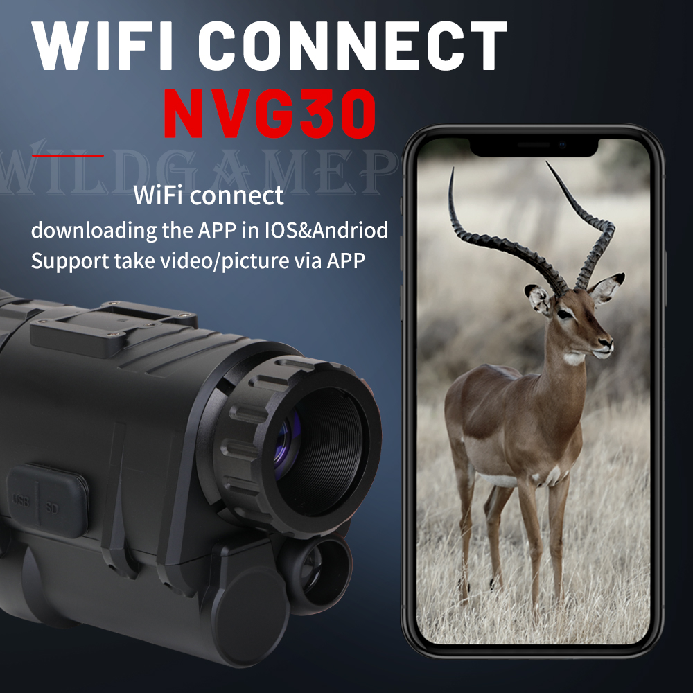 NVG30 Шлем ночного видения Мон – обзор и цена Night Vision Scope 4X Digital