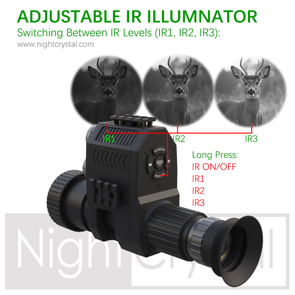 Цифровой прицел ночного видени – обзор и цена Night Vision Rifle Scope Ir 850Nm