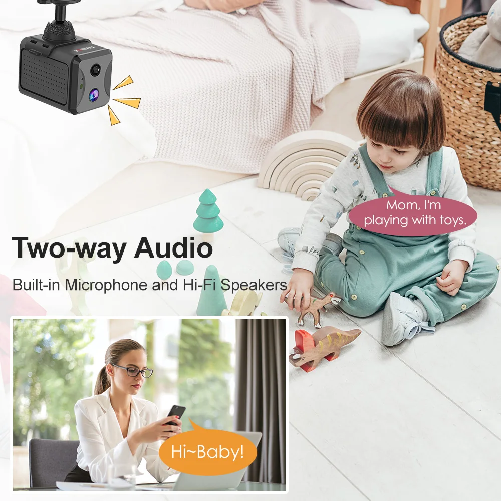 LS VISION 5MP 4G Мини-камера в – обзор и цена Night Vision Camera Wifi 4G