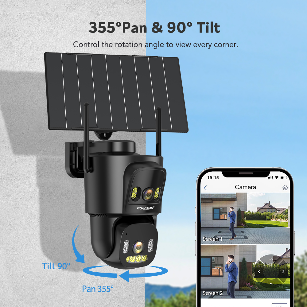 WiFi 4G AOV Камера на солнечно – обзор и цена Night Vision Camera Wifi 4G