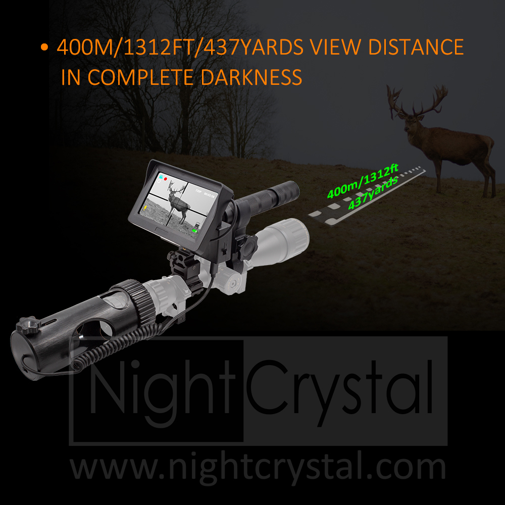Цифровой прицел ночного видени – обзор и цена Ir Illuminator 850Nm Flashlight