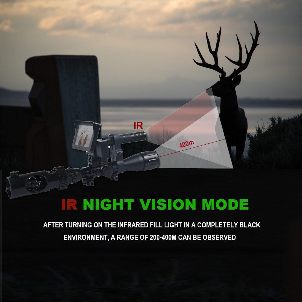ИК-оптика, прицел, очки ночног – обзор и цена Night Vision Rifle Scope Ir 850Nm