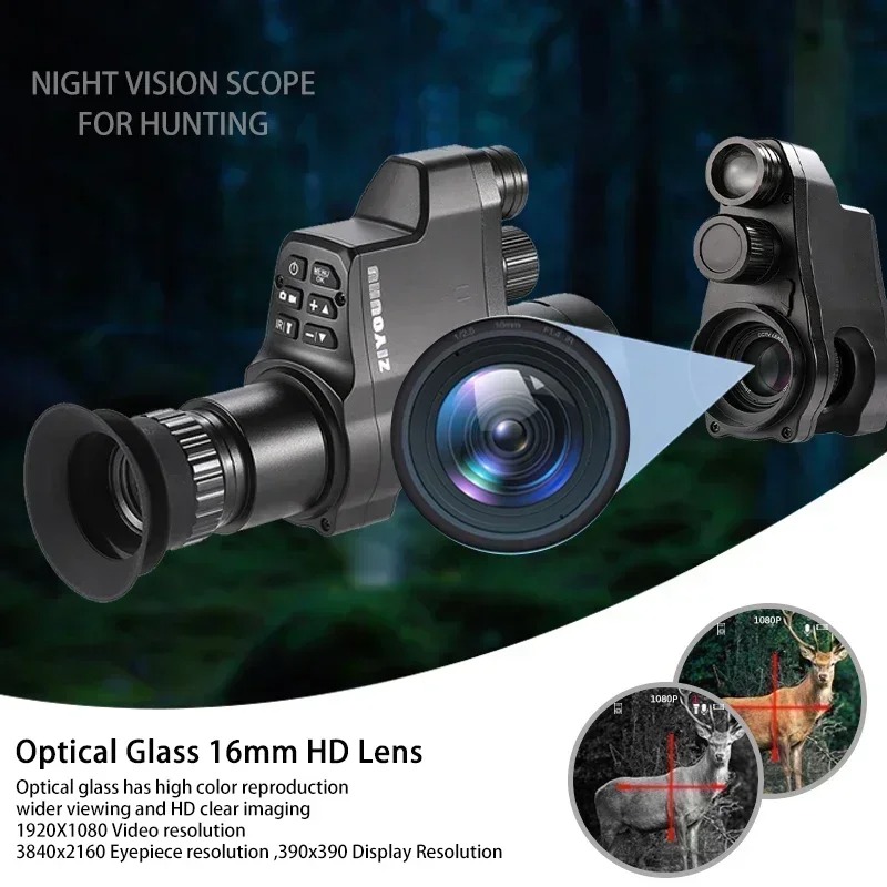 Цифровой монокуляр ночного вид – обзор и цена Night Vision Scope 4X Digital